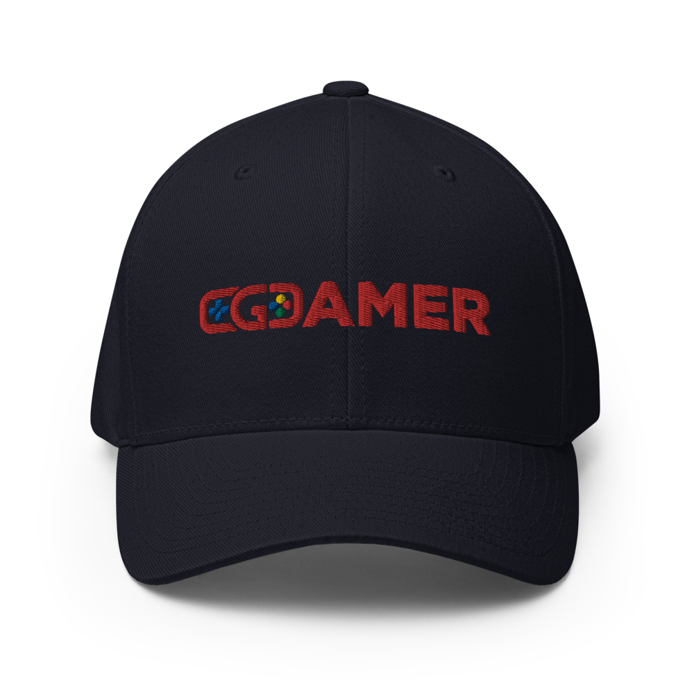 Structured Twill Cap with "Gamer" Designs
