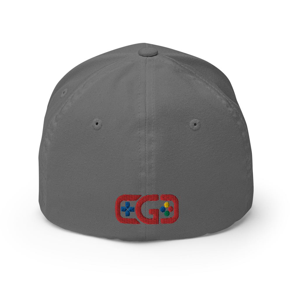 Structured Twill Cap with "Gamer" Designs