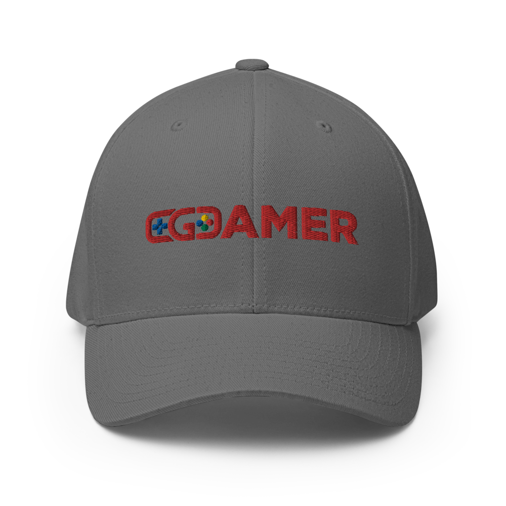 Structured Twill Cap with "Gamer" Designs