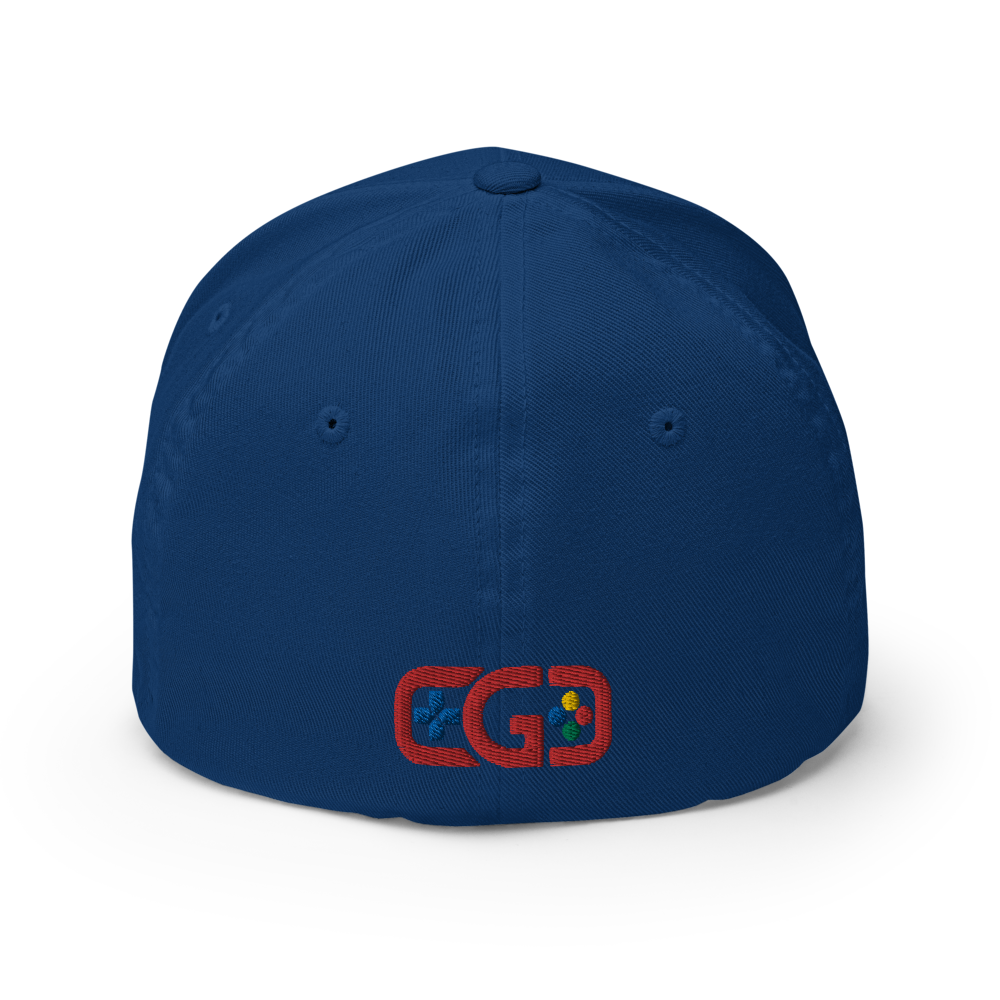 Structured Twill Cap with "Gamer" Designs