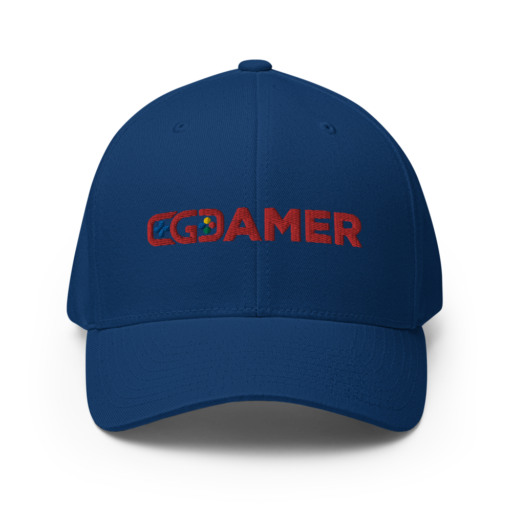 Structured Twill Cap with "Gamer" Designs
