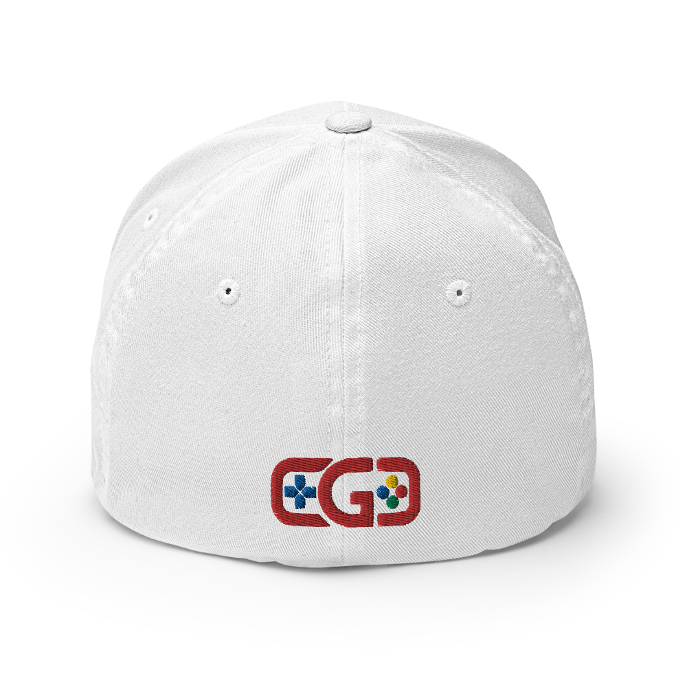 Structured Twill Cap with "Gamer" Designs