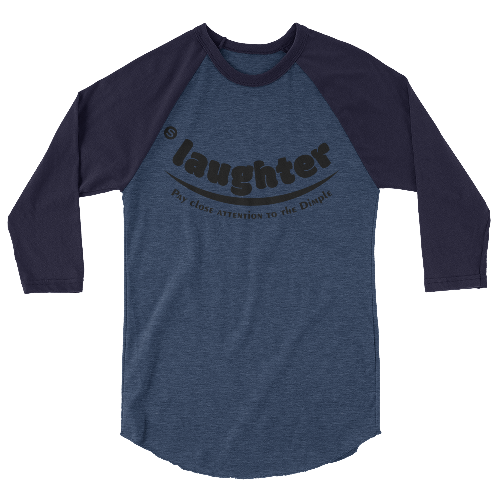 3/4 Sleeve Raglan Shirt with "Slaughter" Design