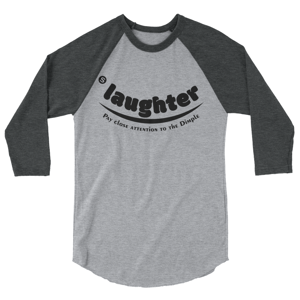 3/4 Sleeve Raglan Shirt with "Slaughter" Design