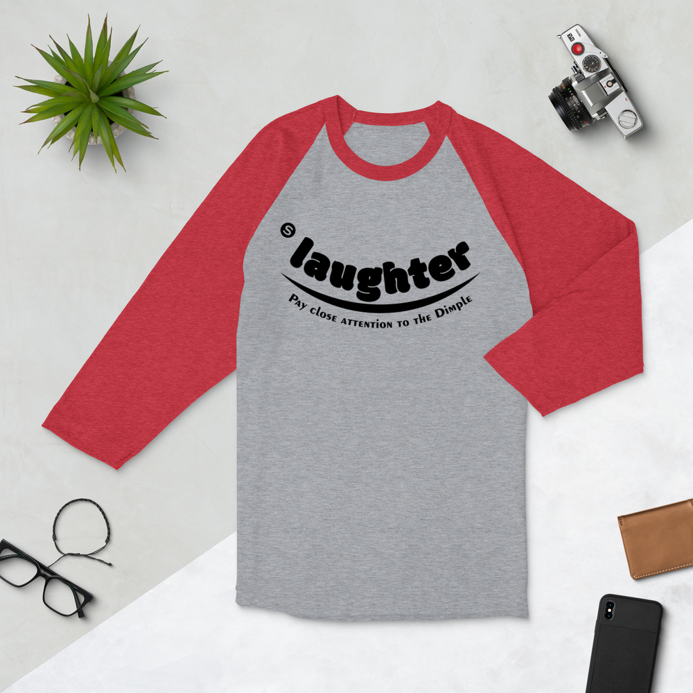3/4 Sleeve Raglan Shirt with "Slaughter" Design