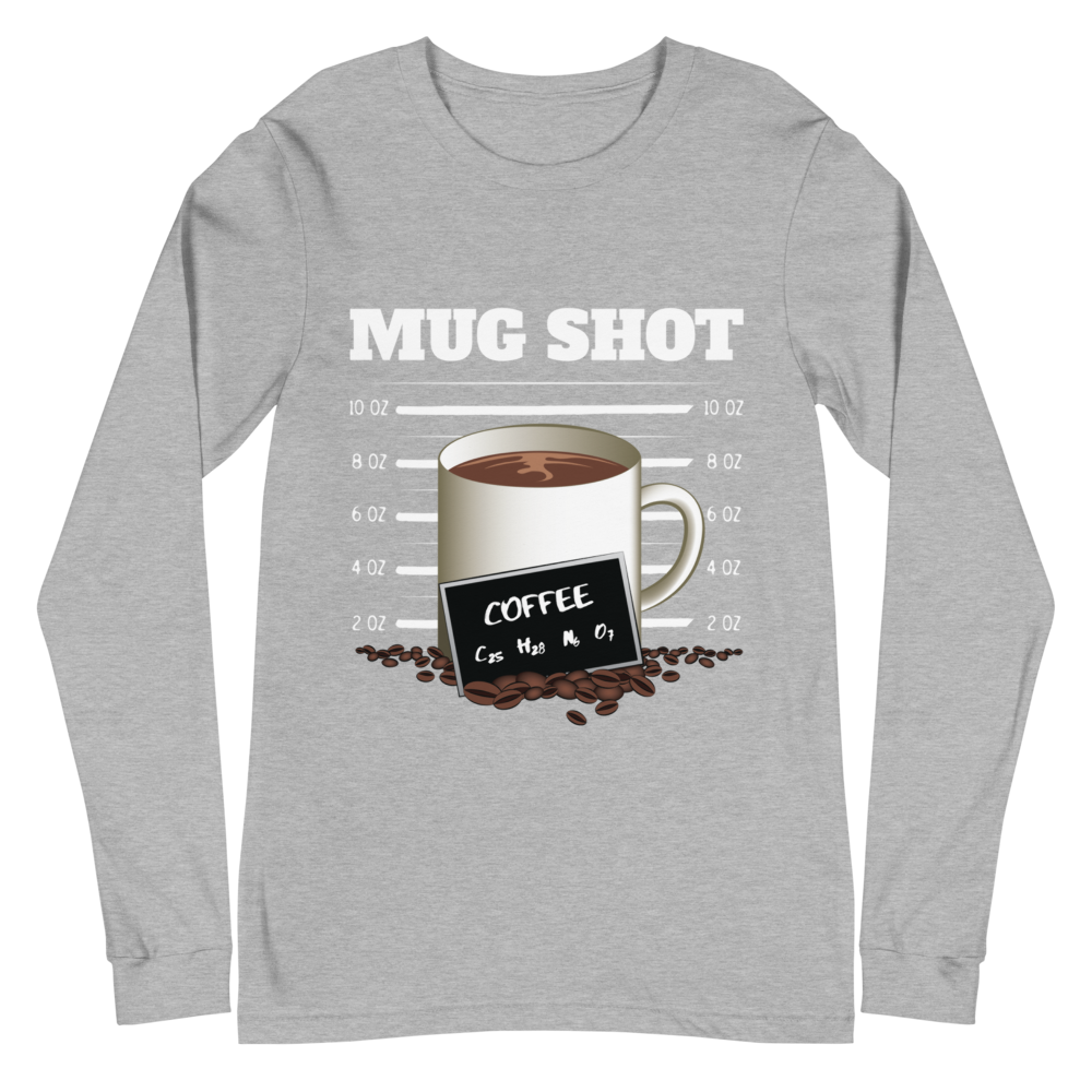 L/S T-Shirt with "MUG SHOT" Design