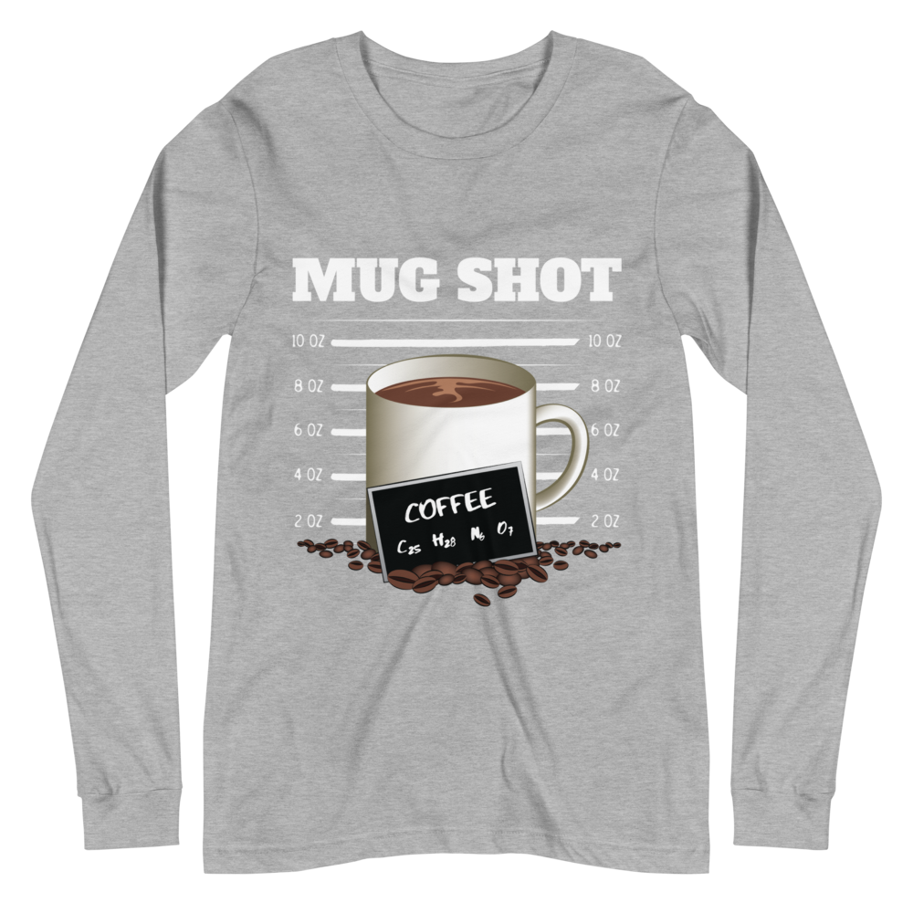 L/S T-Shirt with "MUG SHOT" Design