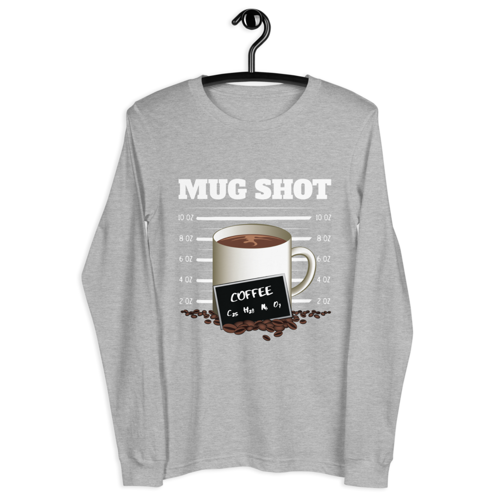 L/S T-Shirt with "MUG SHOT" Design