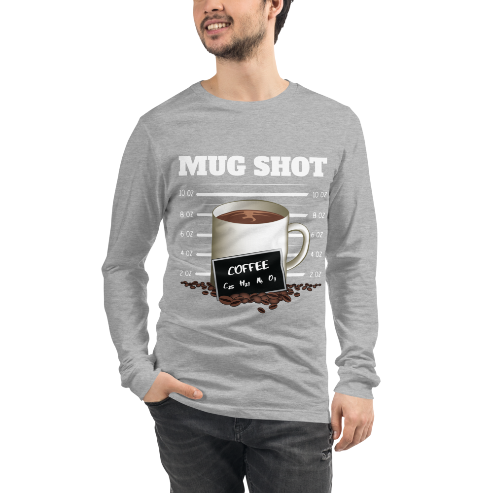 L/S T-Shirt with "MUG SHOT" Design