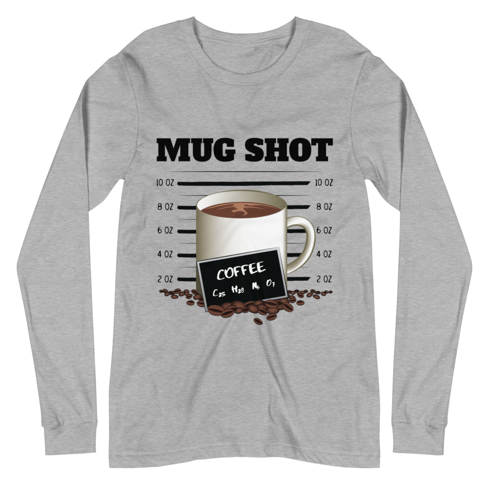 L/S T-Shirt with "MUG SHOT" Design