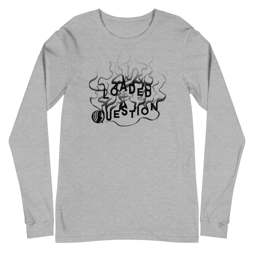 L/S T-Shirt with "Loaded Question" Design