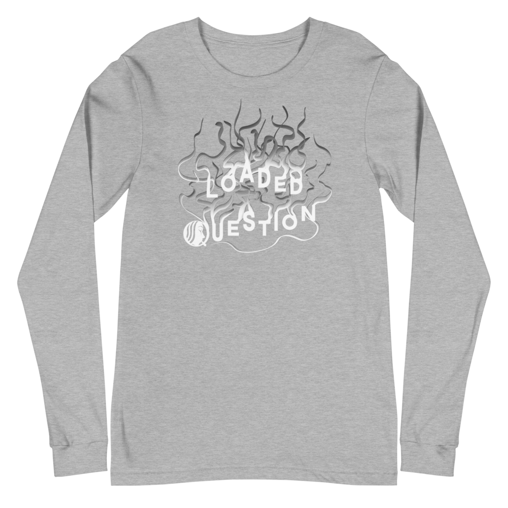 L/S T-Shirt with "Loaded Question" Design