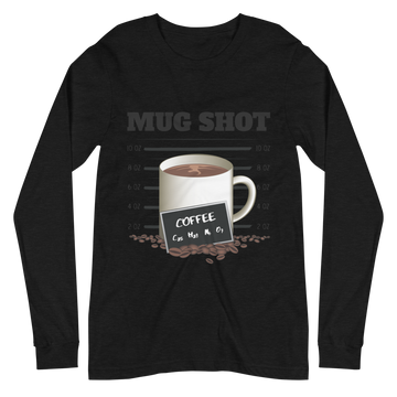 L/S T-Shirt with "MUG SHOT" Design