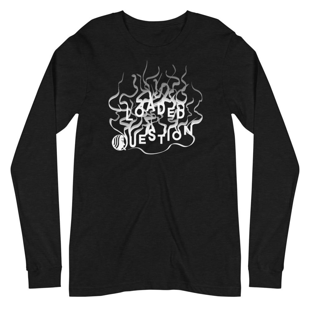 L/S T-Shirt with "Loaded Question" Design
