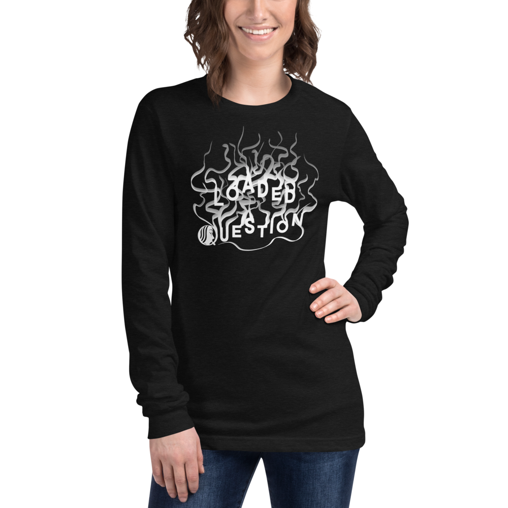 L/S T-Shirt with "Loaded Question" Design