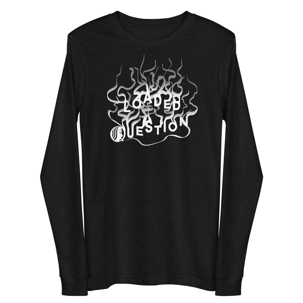 L/S T-Shirt with "Loaded Question" Design