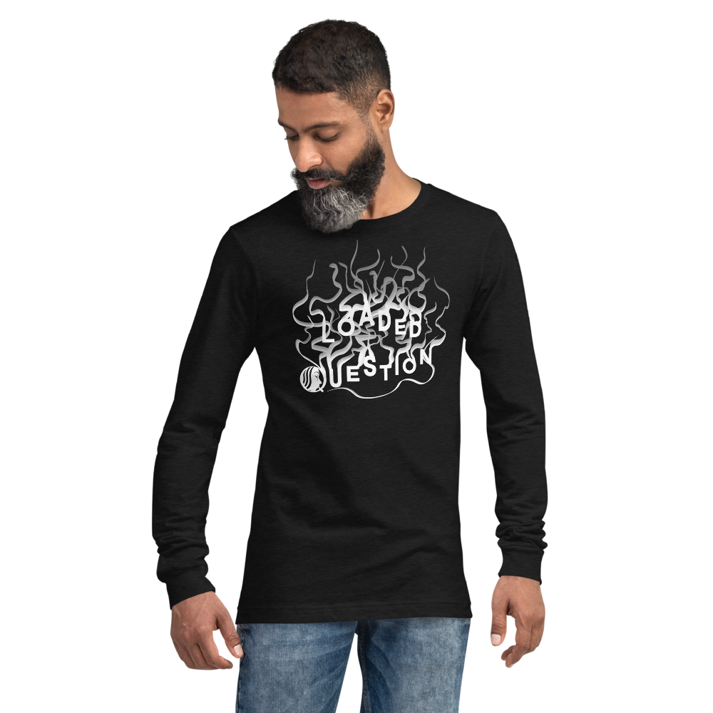 L/S T-Shirt with "Loaded Question" Design