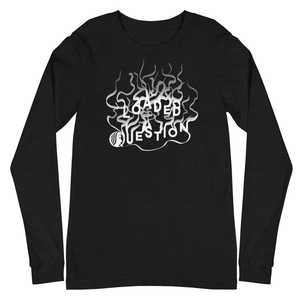 L/S T-Shirt with "Loaded Question" Design