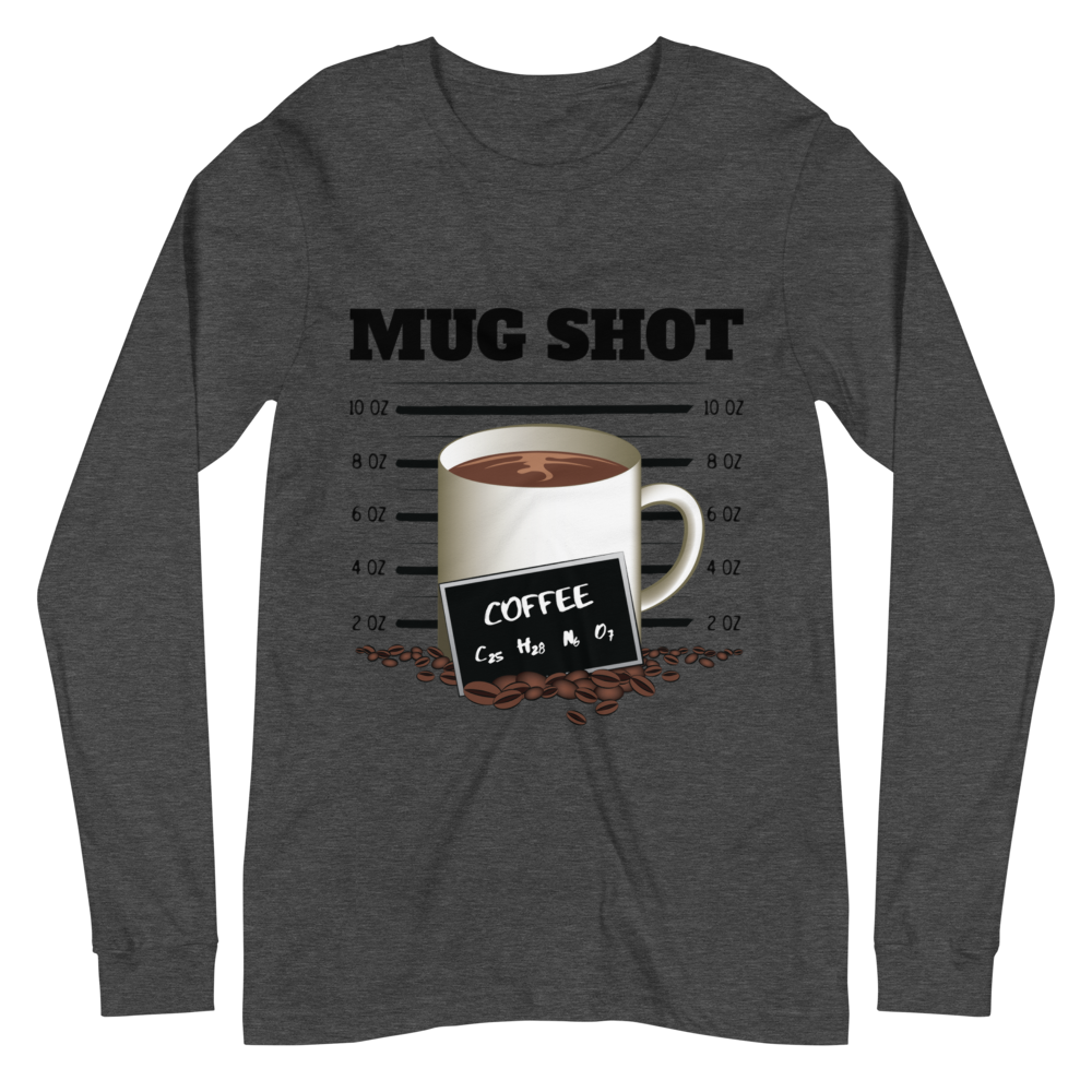 L/S T-Shirt with "MUG SHOT" Design