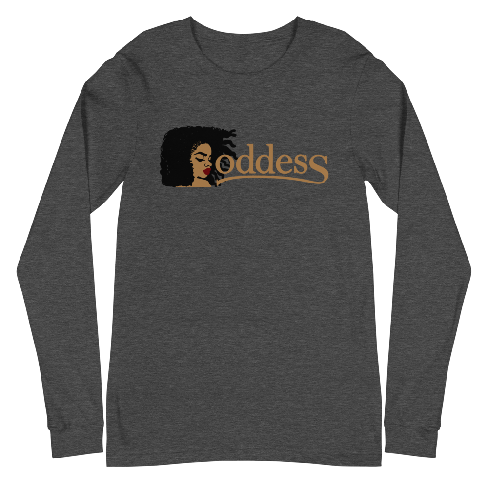 L/S T-Shirt with "Goddess" and "The PropHer Noun" Designs