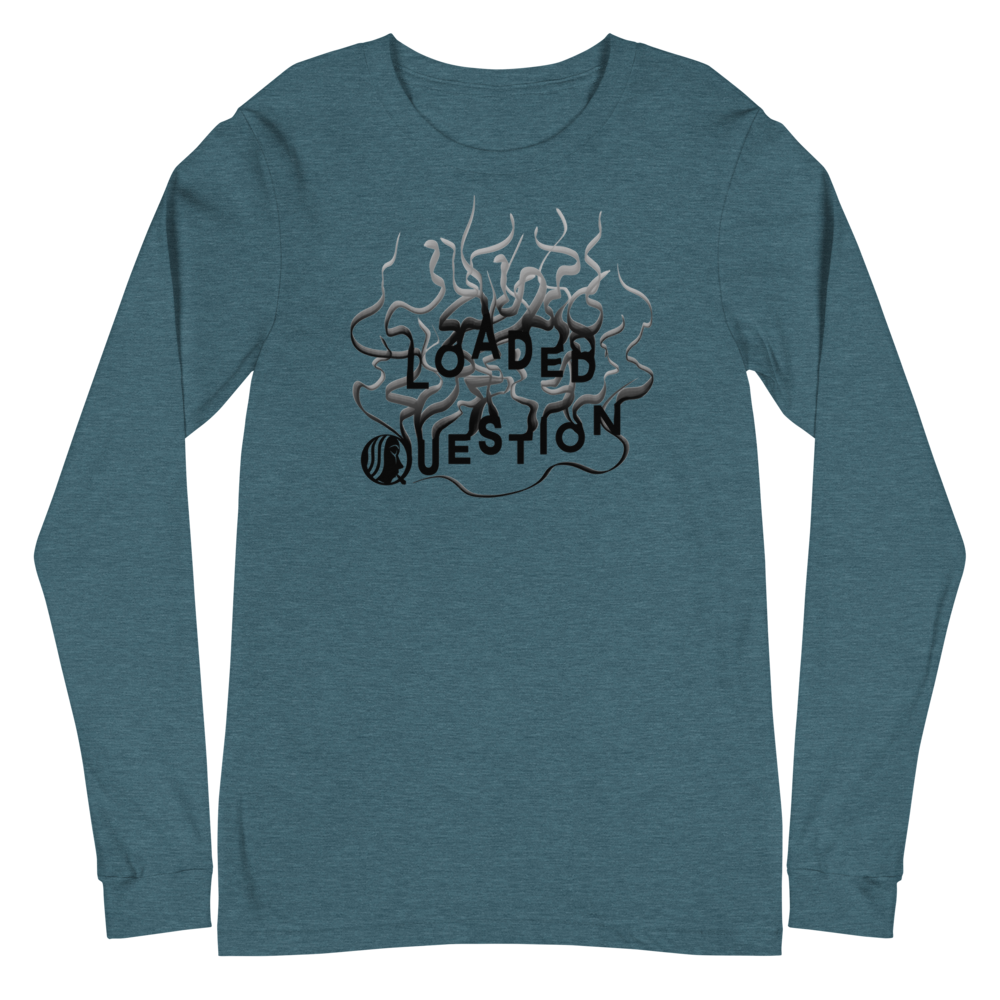 L/S T-Shirt with "Loaded Question" Design