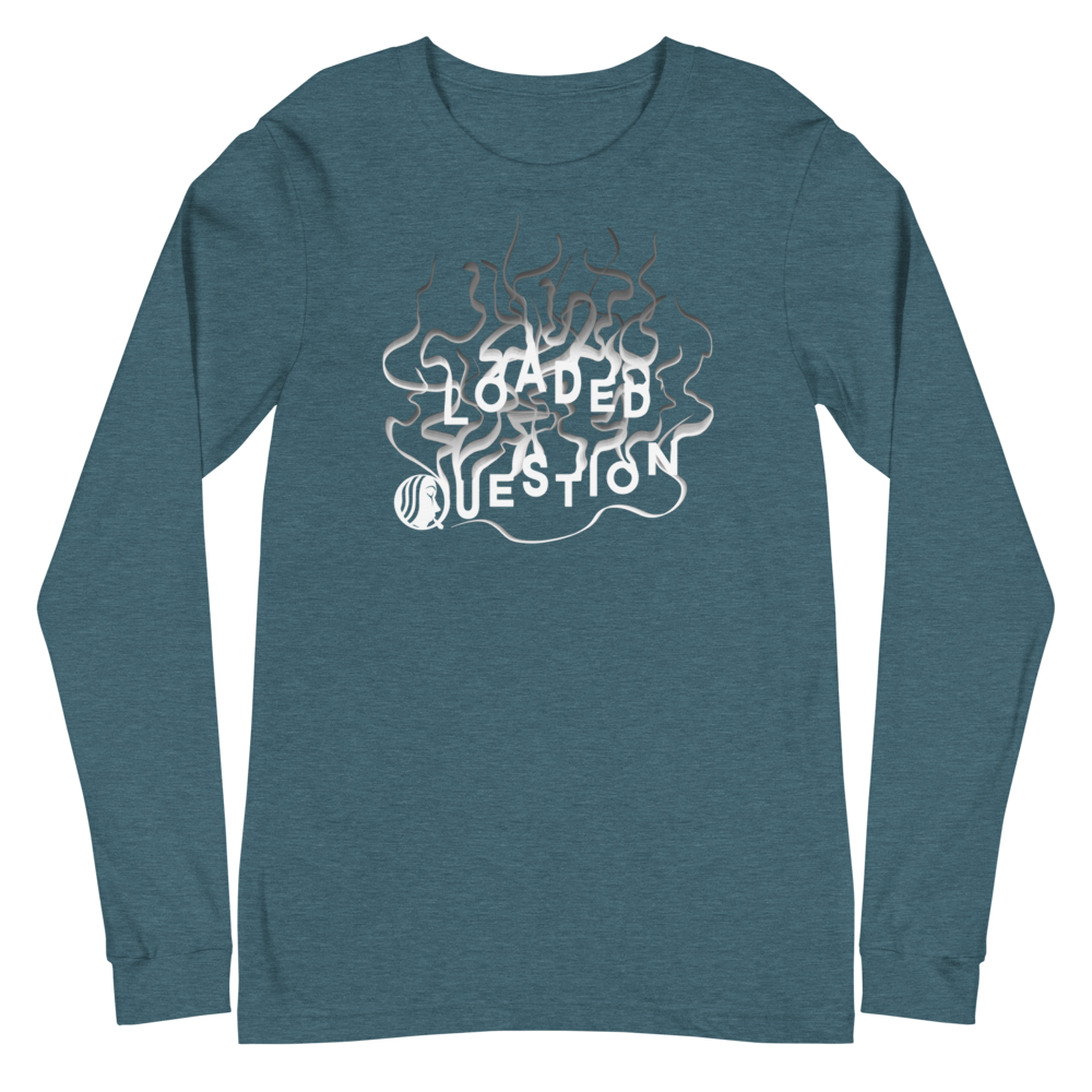 L/S T-Shirt with "Loaded Question" Design
