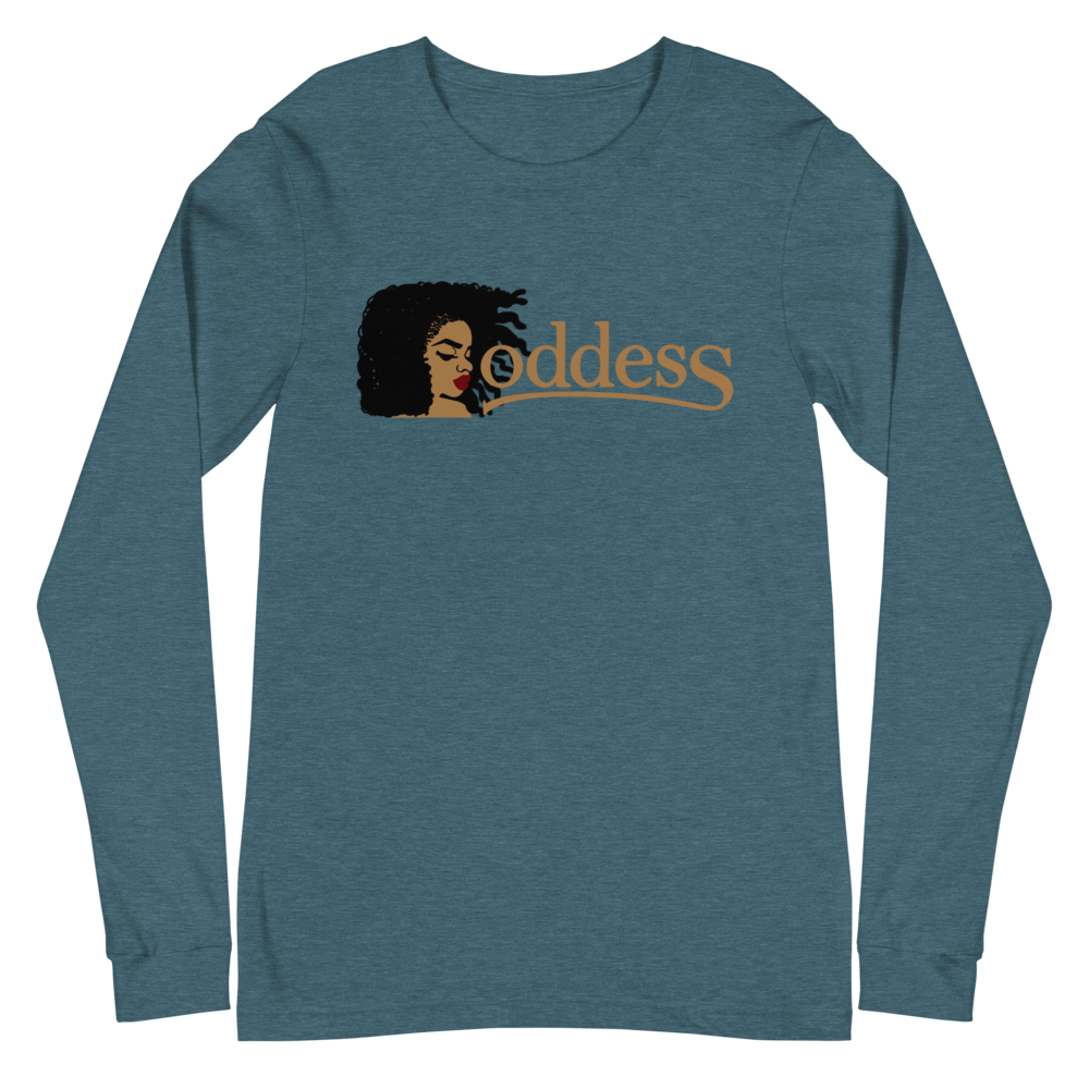 L/S T-Shirt with "Goddess" and "The PropHer Noun" Designs