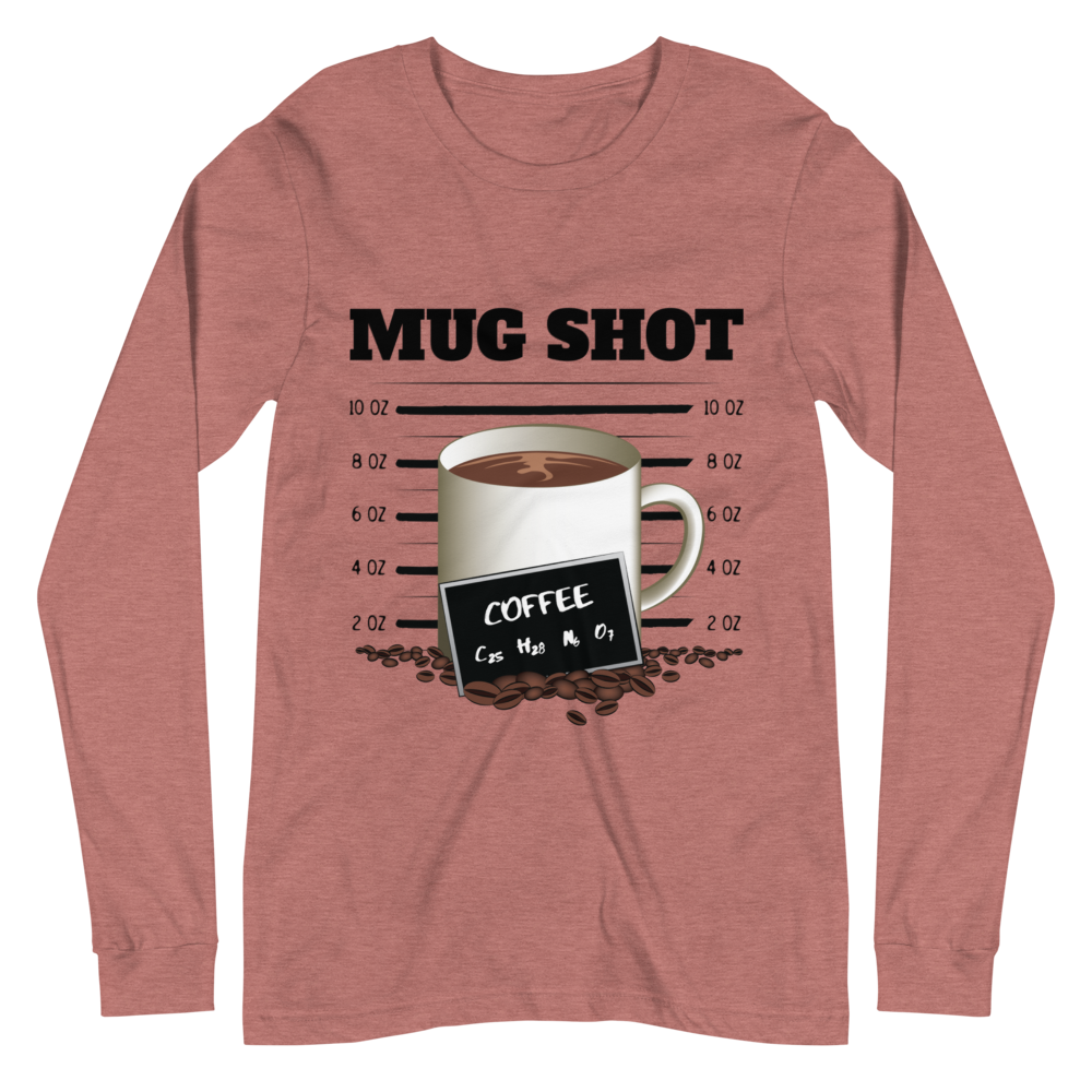 L/S T-Shirt with "MUG SHOT" Design