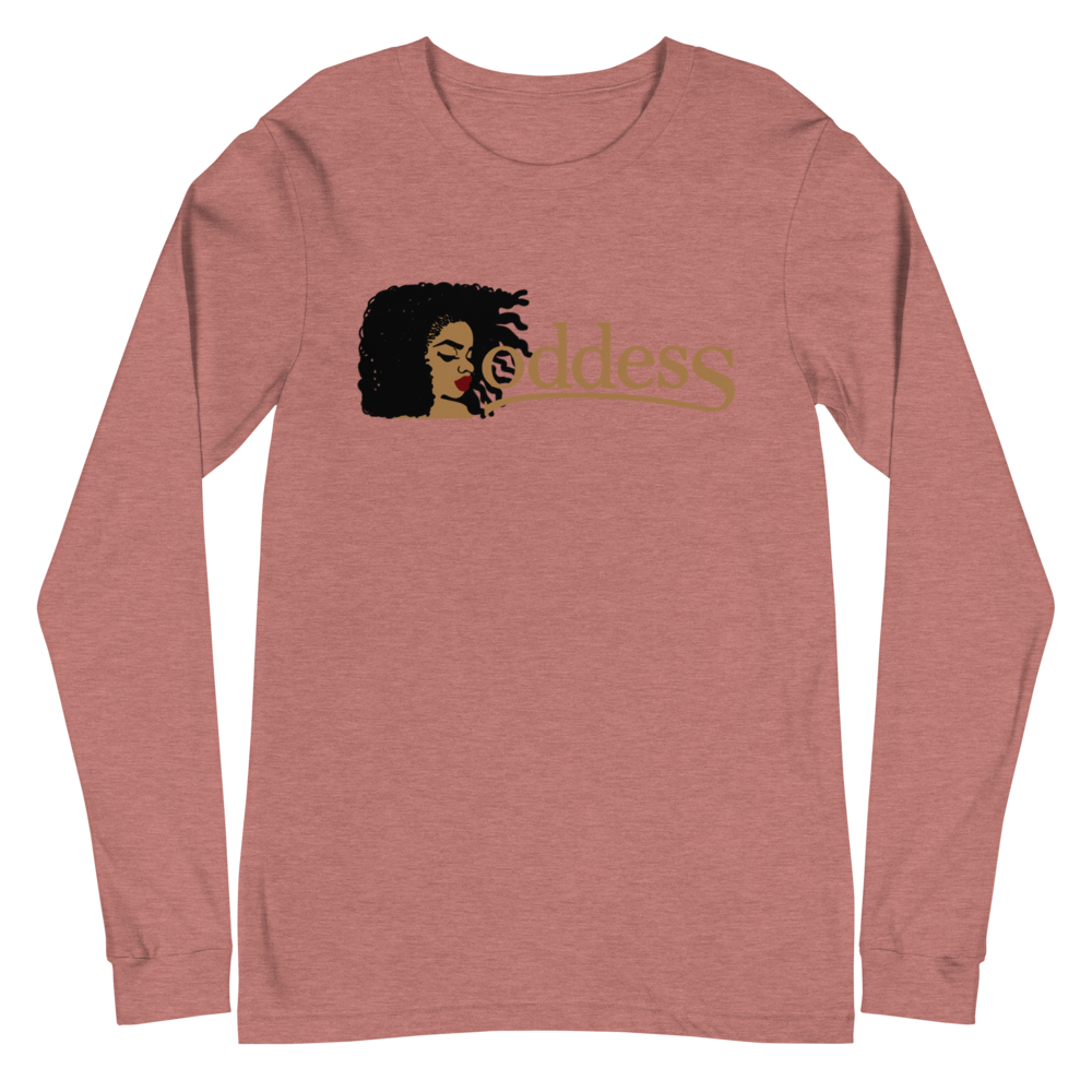 L/S T-Shirt with "Goddess" and "The PropHer Noun" Designs