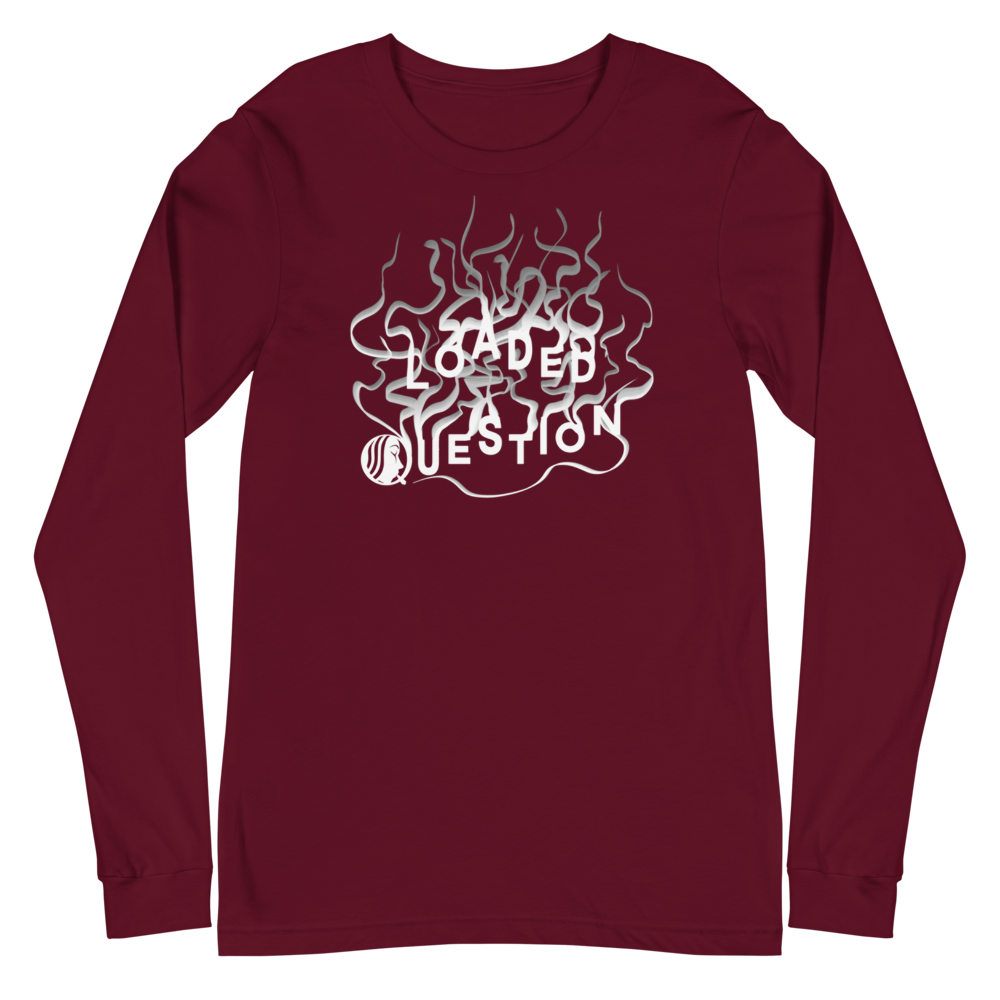 L/S T-Shirt with "Loaded Question" Design