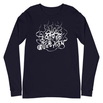 L/S T-Shirt with "Loaded Question" Design
