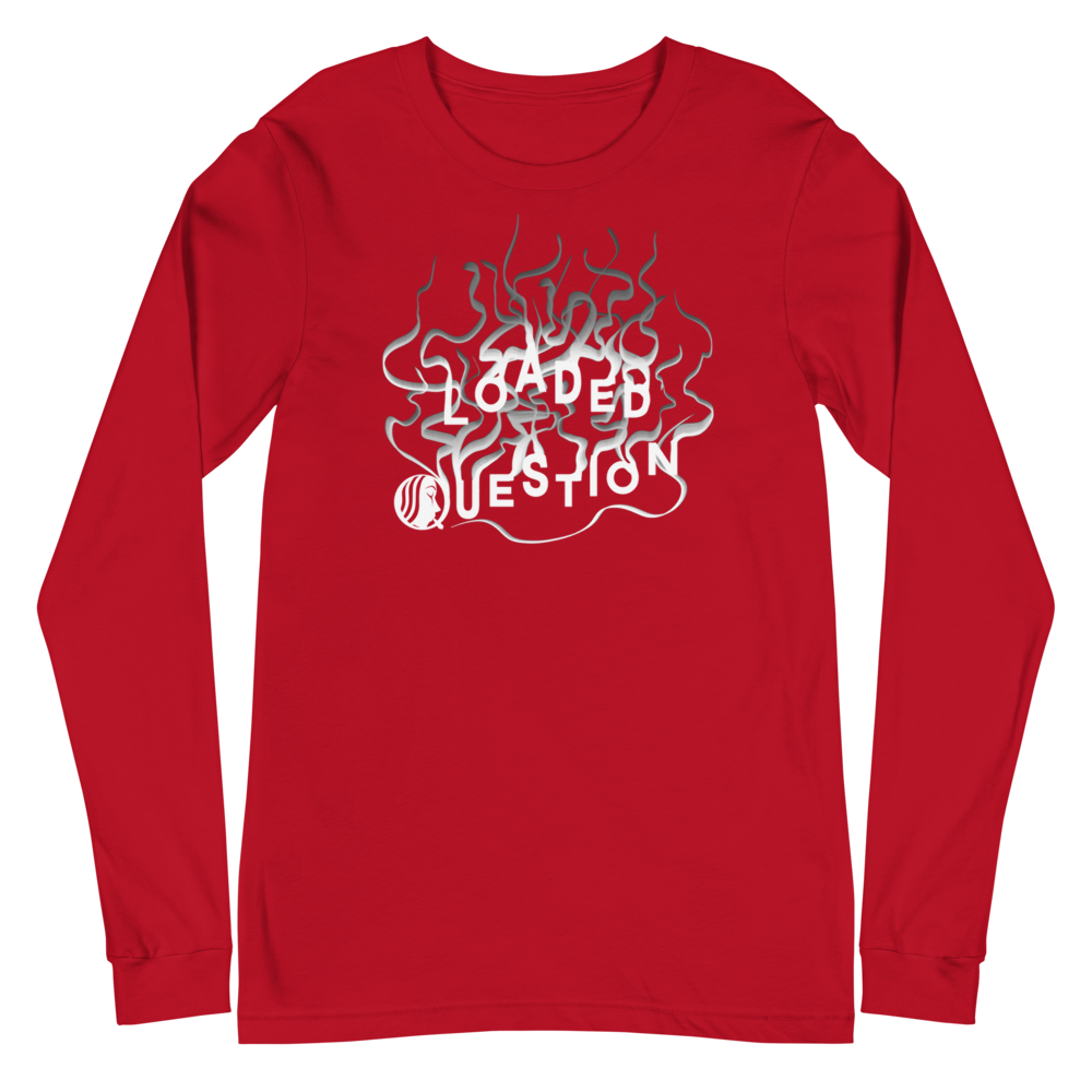 L/S T-Shirt with "Loaded Question" Design