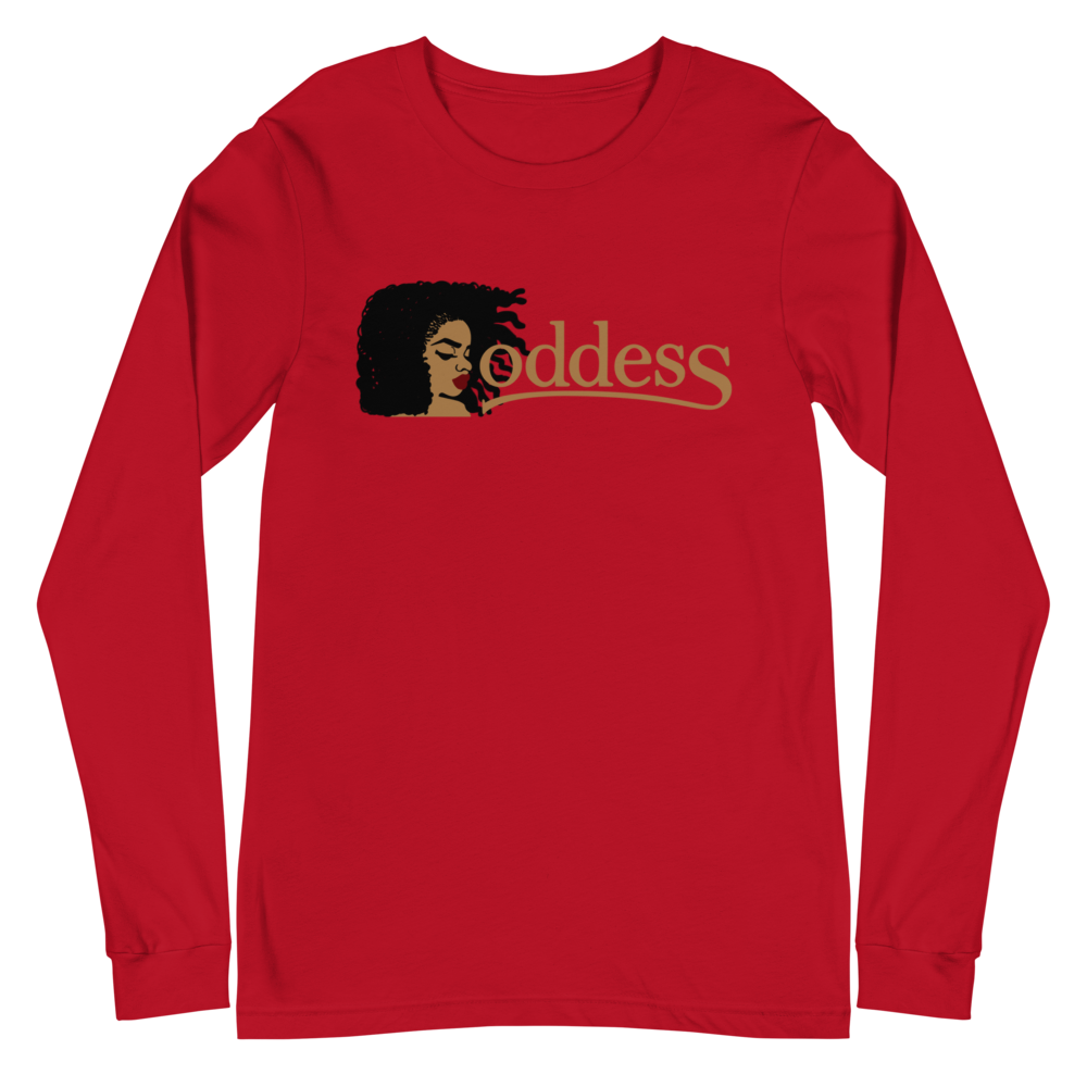 L/S T-Shirt with "Goddess" and "The PropHer Noun" Designs