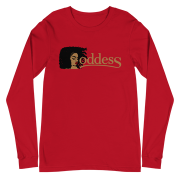L/S T-Shirt with "Goddess" and "The PropHer Noun" Designs