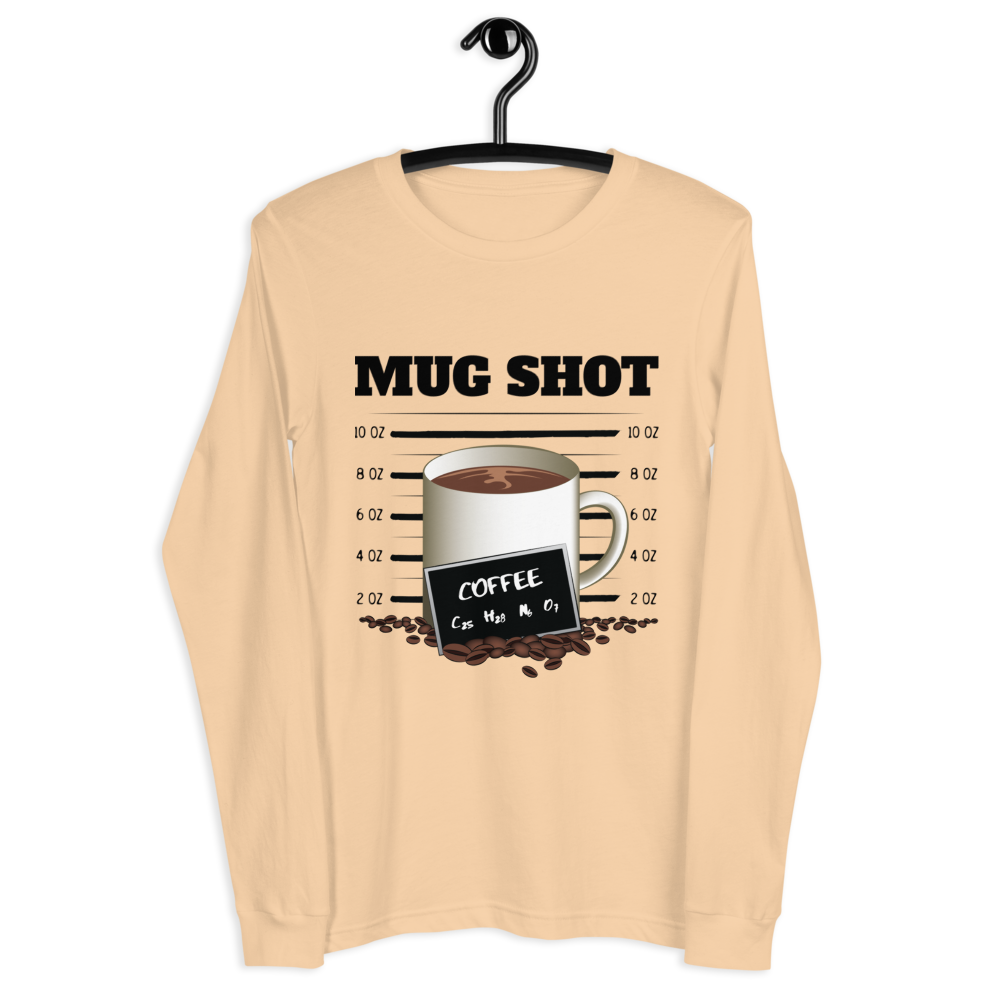 L/S T-Shirt with "MUG SHOT" Design