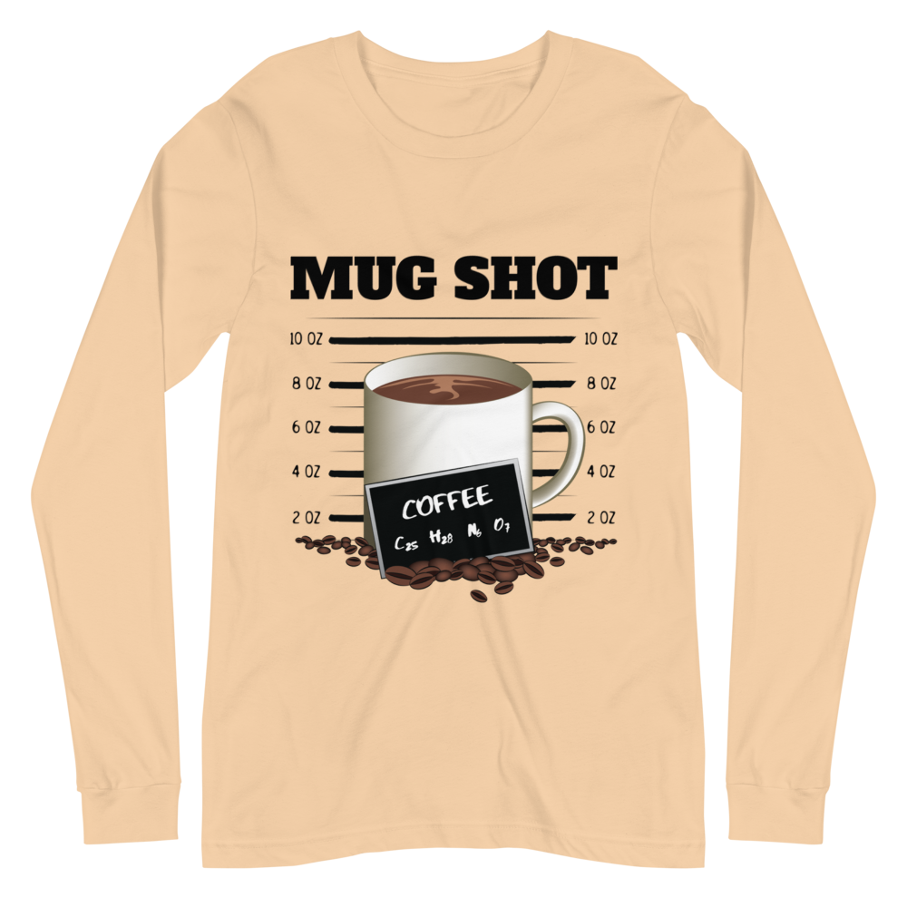 L/S T-Shirt with "MUG SHOT" Design