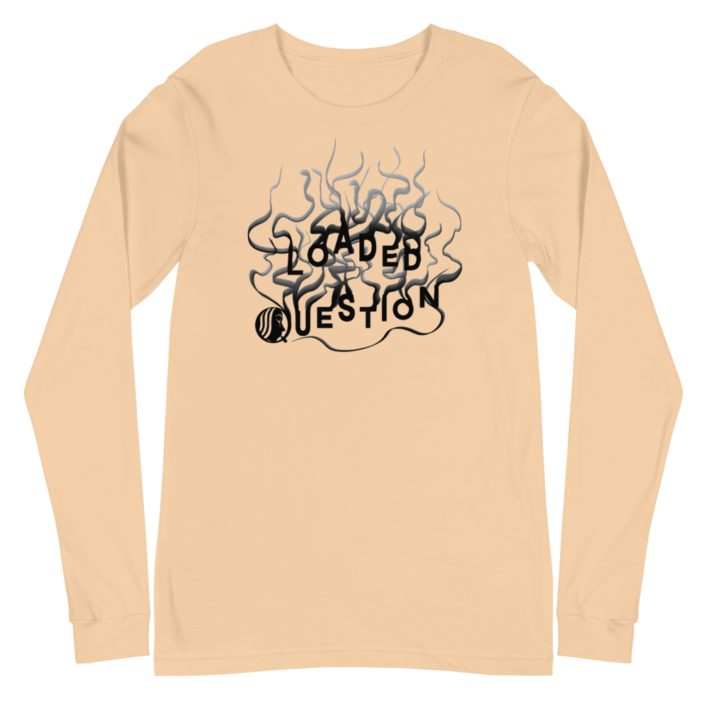 L/S T-Shirt with "Loaded Question" Design