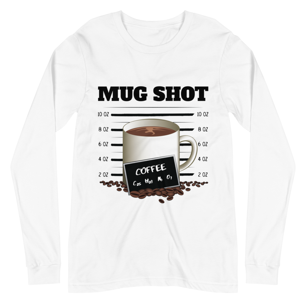 L/S T-Shirt with "MUG SHOT" Design