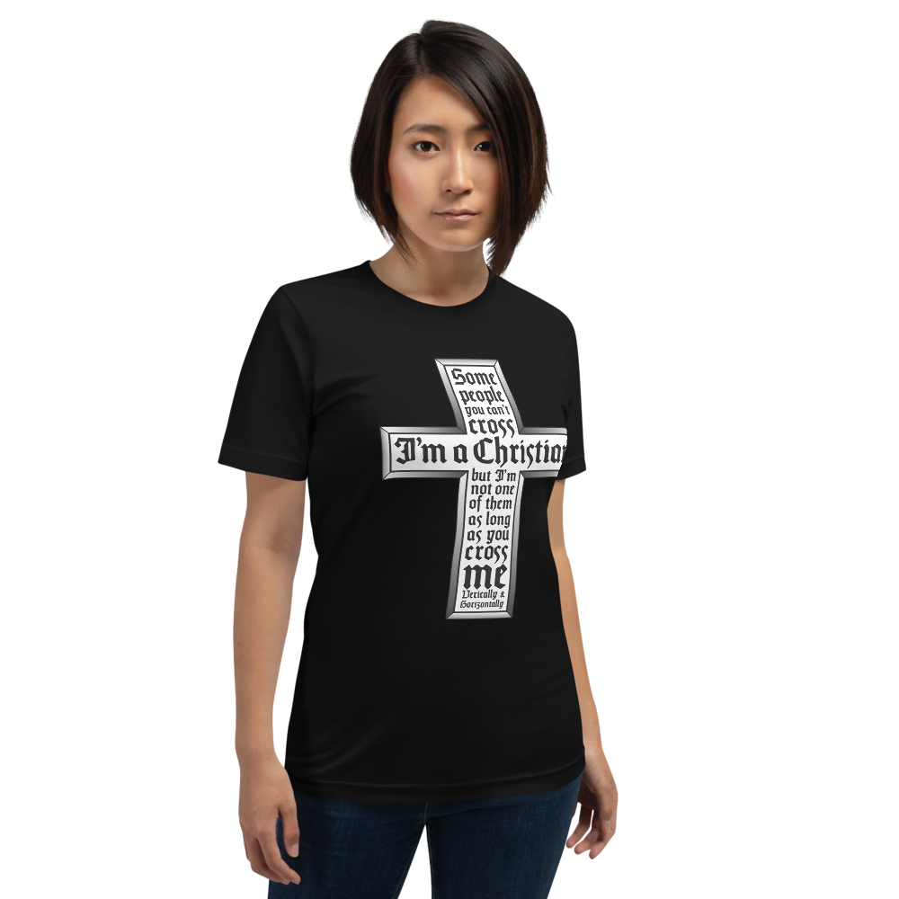 S/S T-Shirt with "I'm A Christian" Design