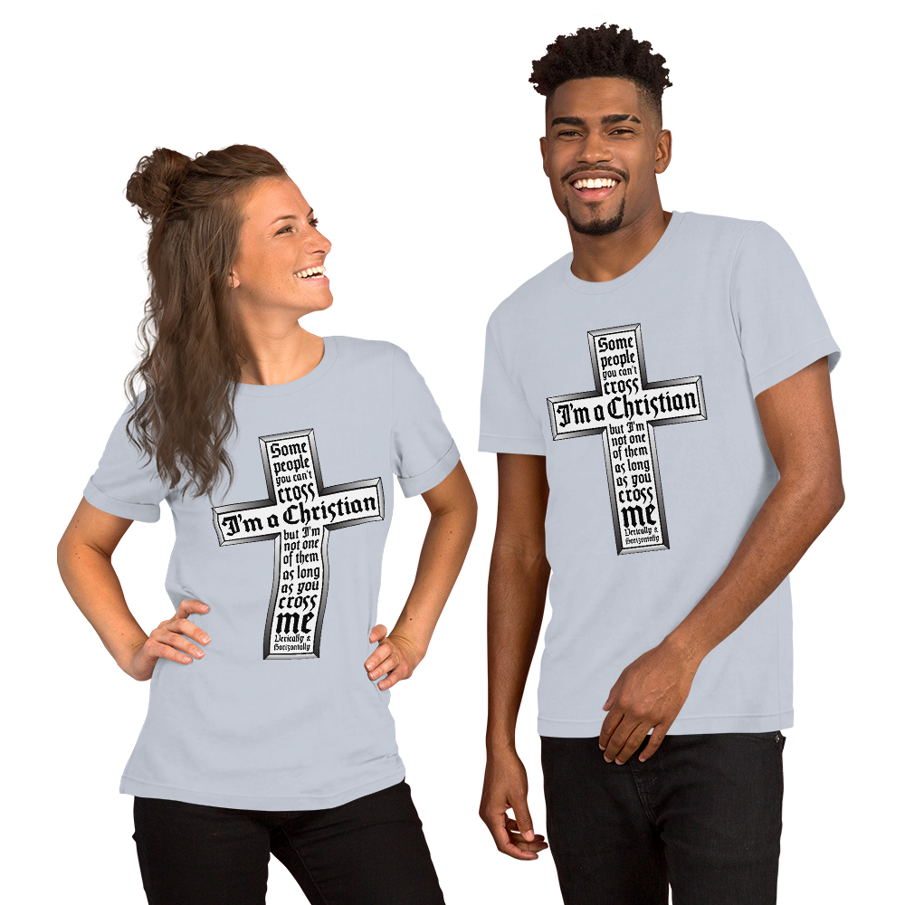 S/S T-Shirt with "I'm A Christian" Design