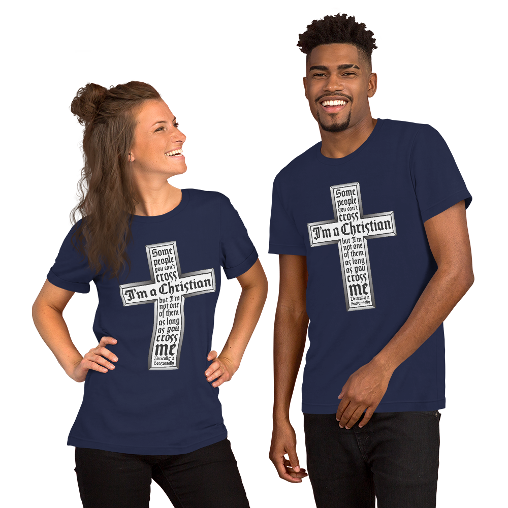 S/S T-Shirt with "I'm A Christian" Design