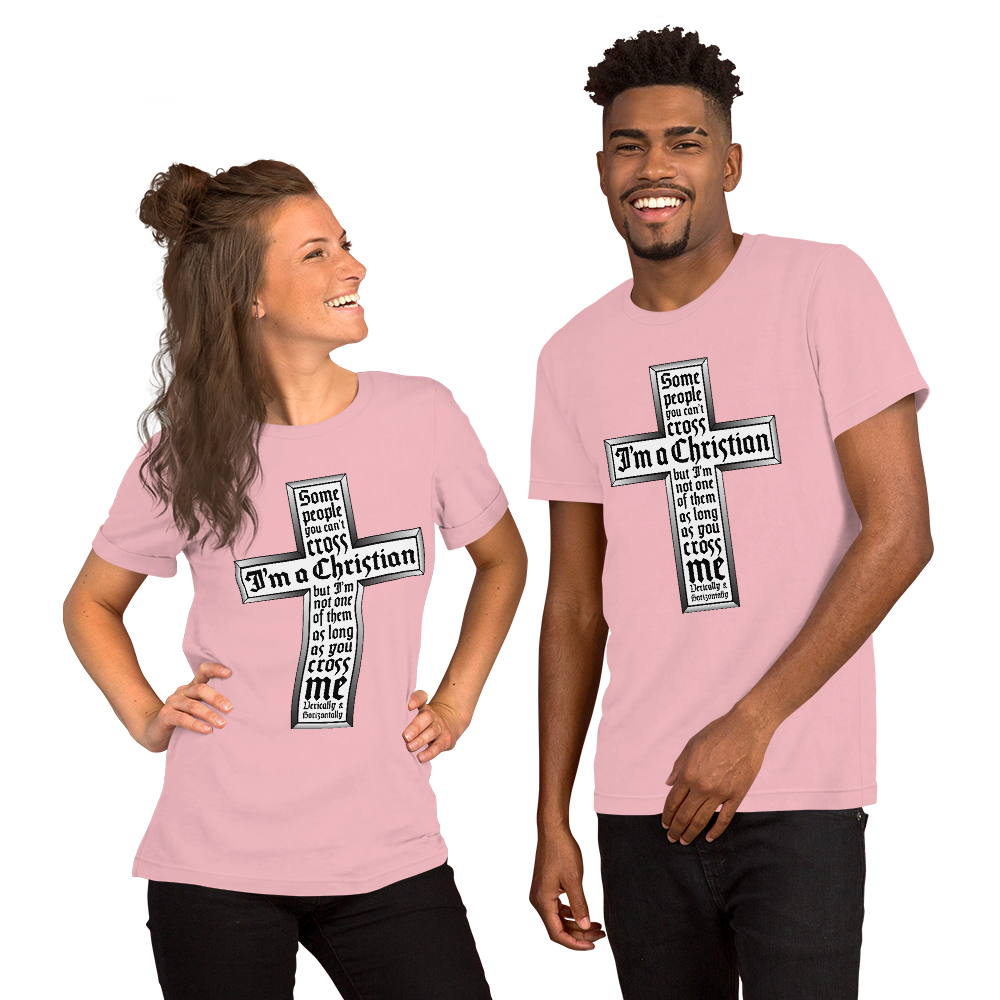 S/S T-Shirt with "I'm A Christian" Design