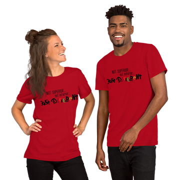 S/S T-Shirt with "Just Different" Design