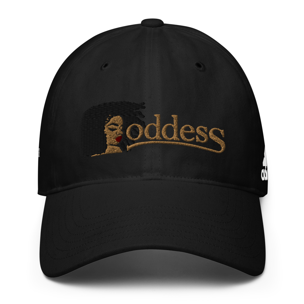 Performance Golf Cap Embroidered with "Goddess" and "The PropHer" Noun Designs