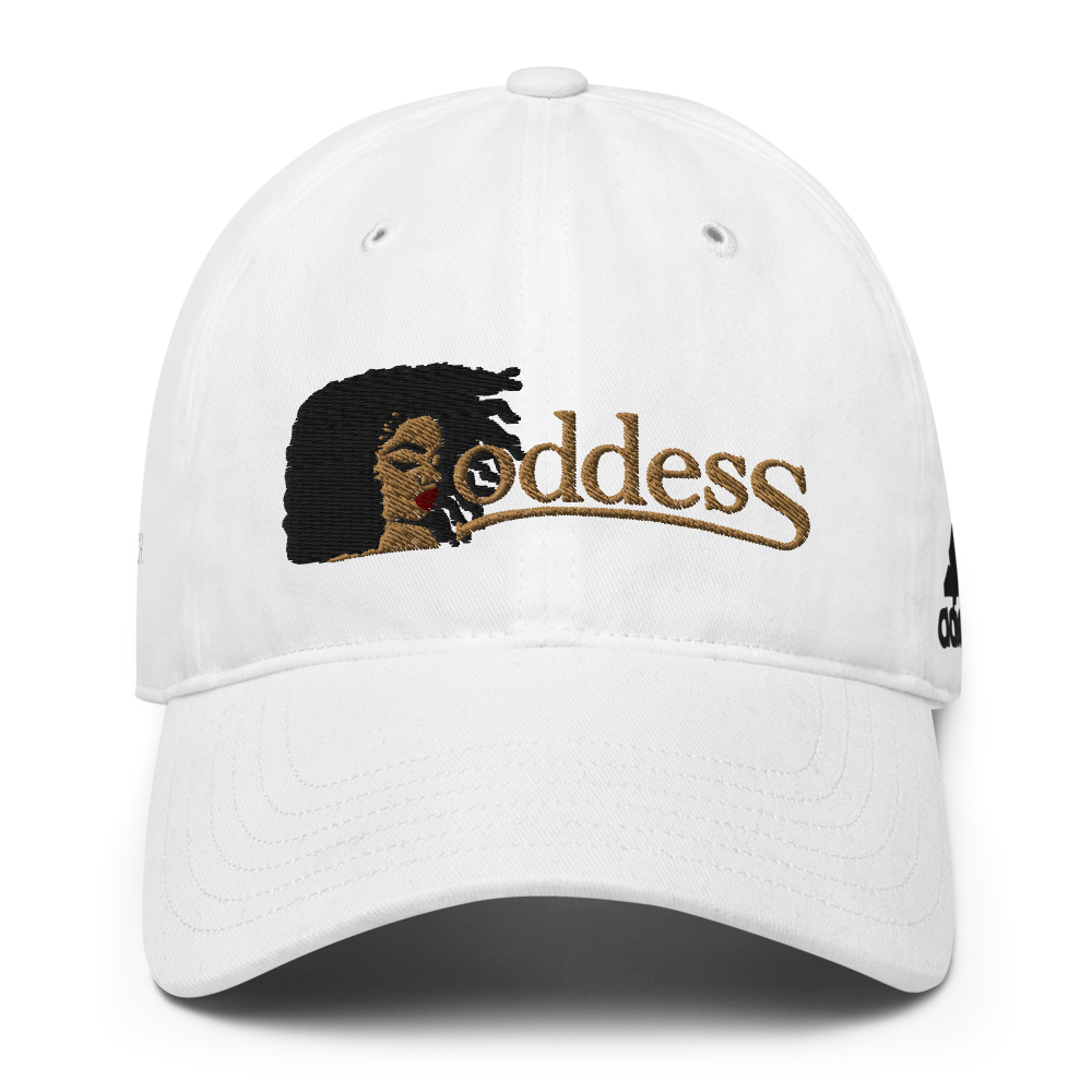 Performance Golf Cap Embroidered with "Goddess" and "The PropHer" Noun Designs
