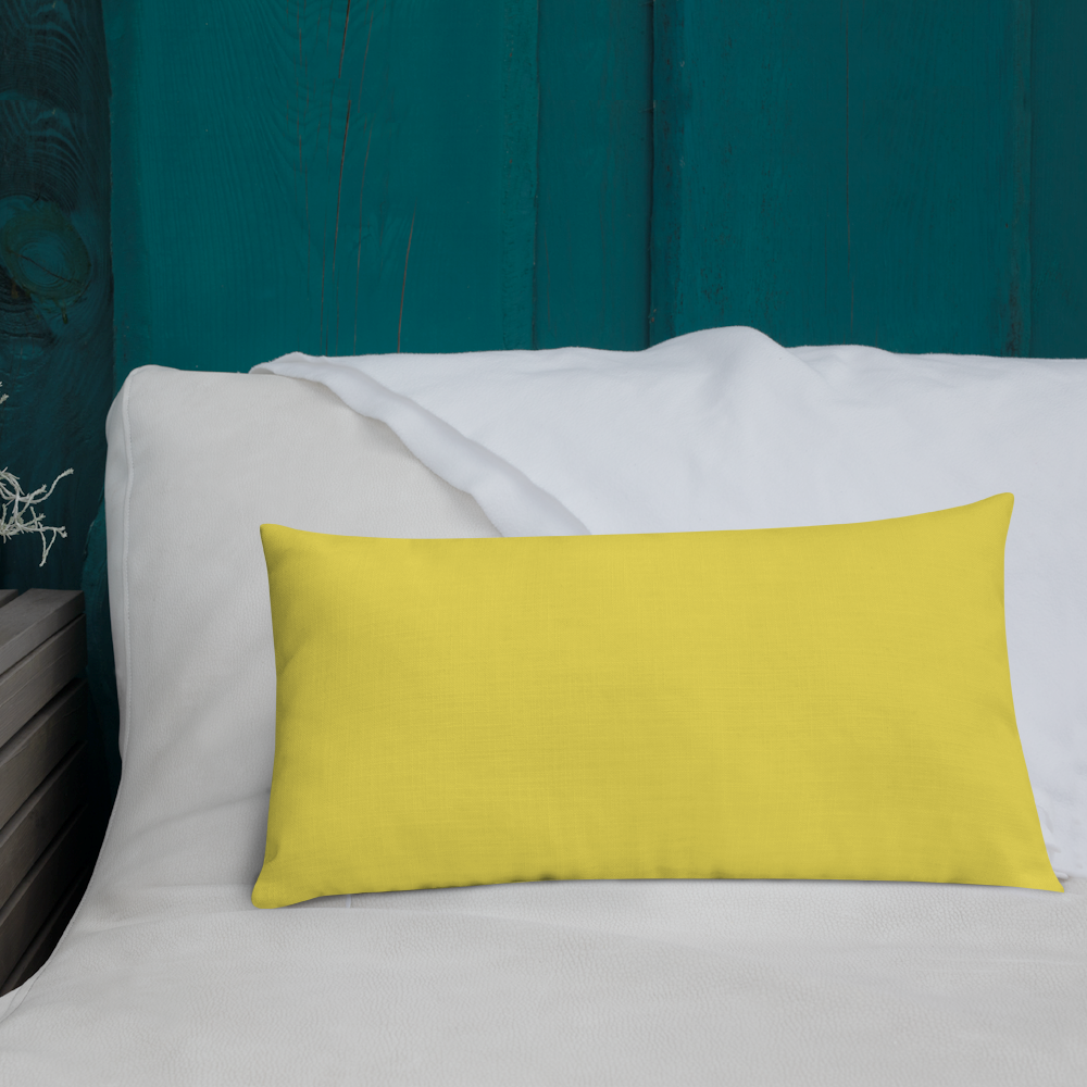 Premium Pillow with "Just Different" Design