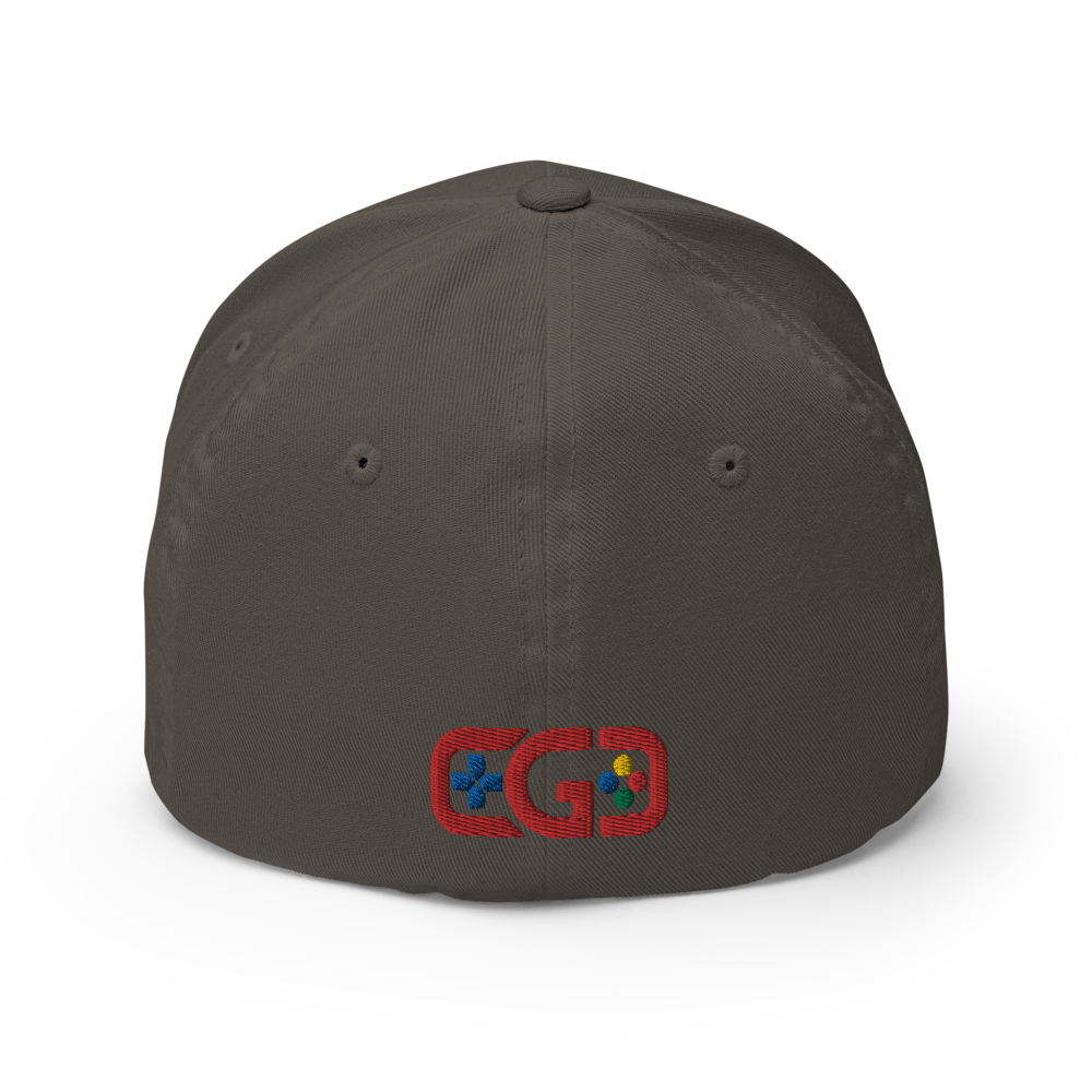 Structured Twill Cap with "Gamer" Designs