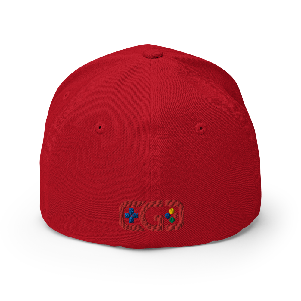 Structured Twill Cap with "Gamer" Designs