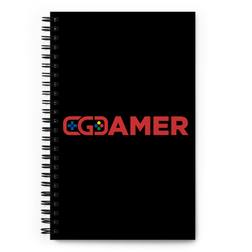 Spiral notebook with "Gamer" Designs