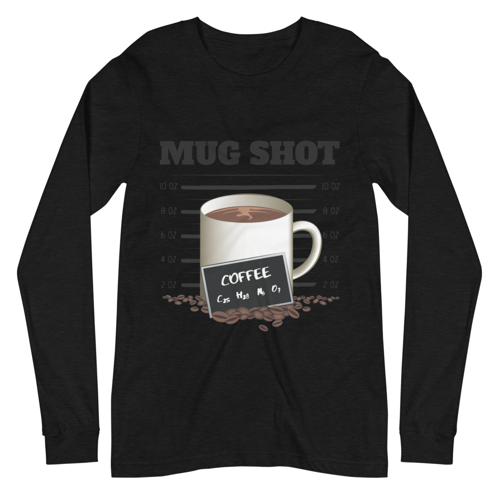 L/S T-Shirt with "MUG SHOT" Design